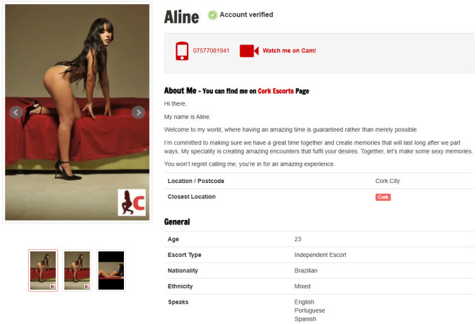 Aline profile pics